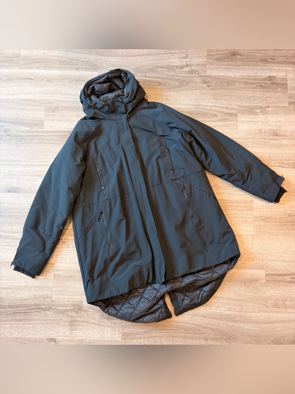 C9 By Champion Black Heavy Duty Lined Raincoat